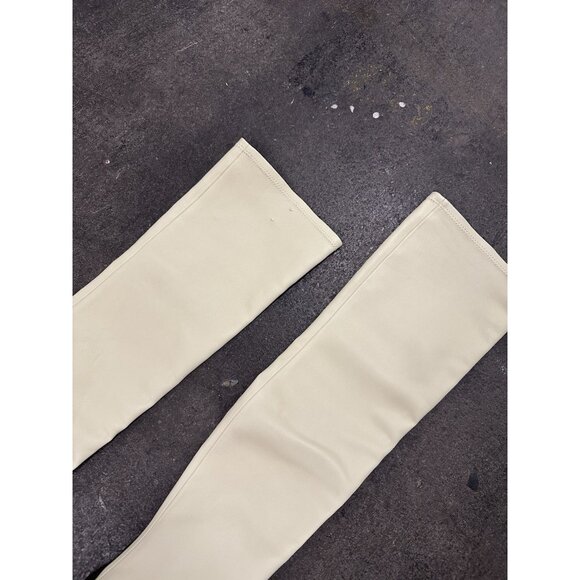 KHAITE Volos Over The Knee Boots Cream - Picture 9 of 10